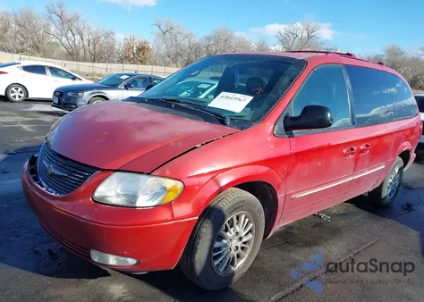 2003 Chrysler Town & Country Limited из США, поврежденный, VIN 2C8GP64L53R210006